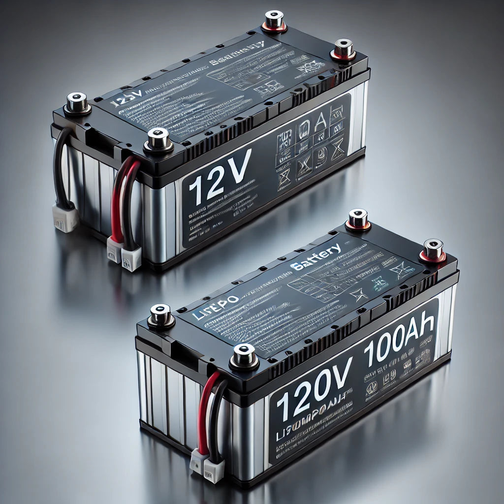 12V 100Ah LiFePO4 Lithium Iron Phosphate Battery