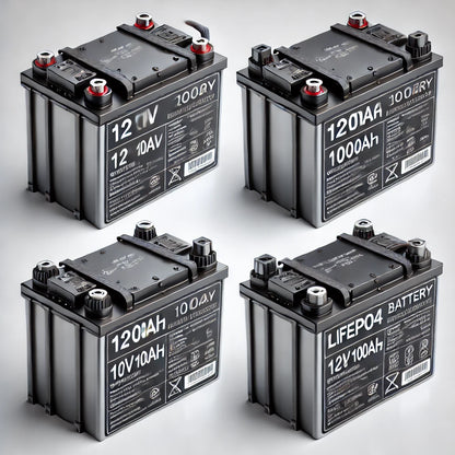 12V 100Ah LiFePO4 Lithium Iron Phosphate Battery