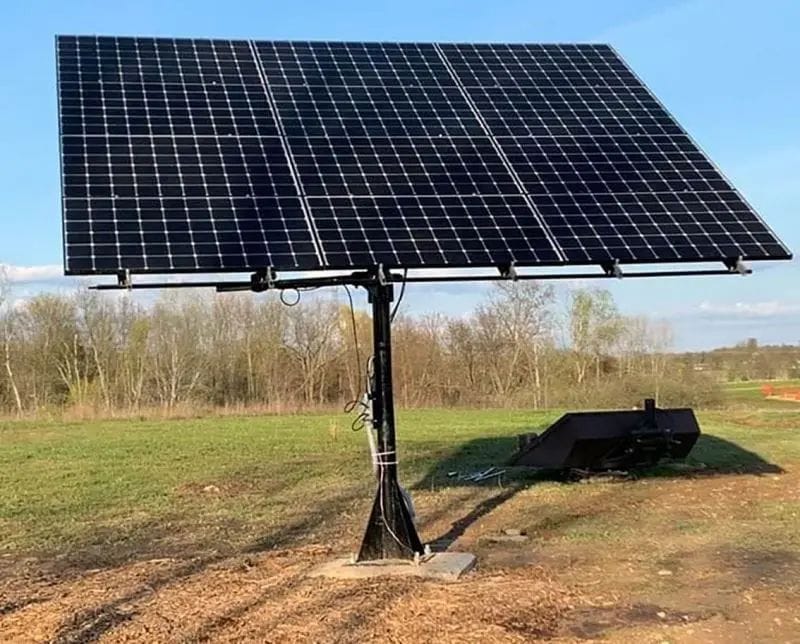 Efficient 20KW Dual Axis Solar Tracking System